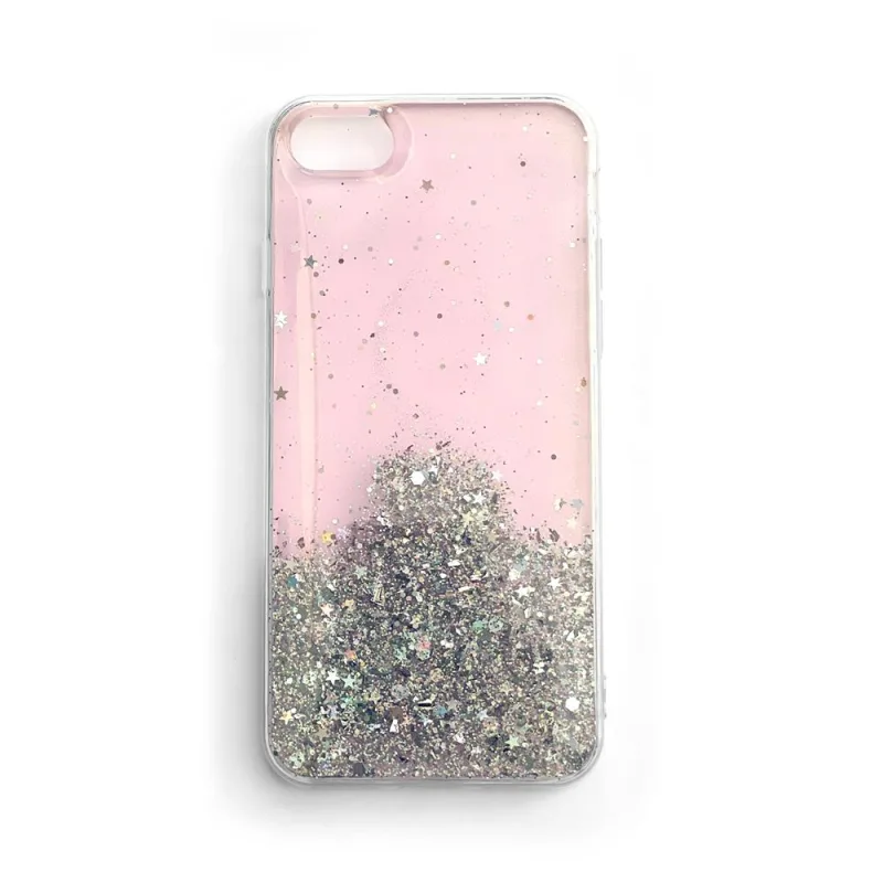 Wozinsky Star Glitter Shining Cover pre iPhone 12 Pro Max ružový