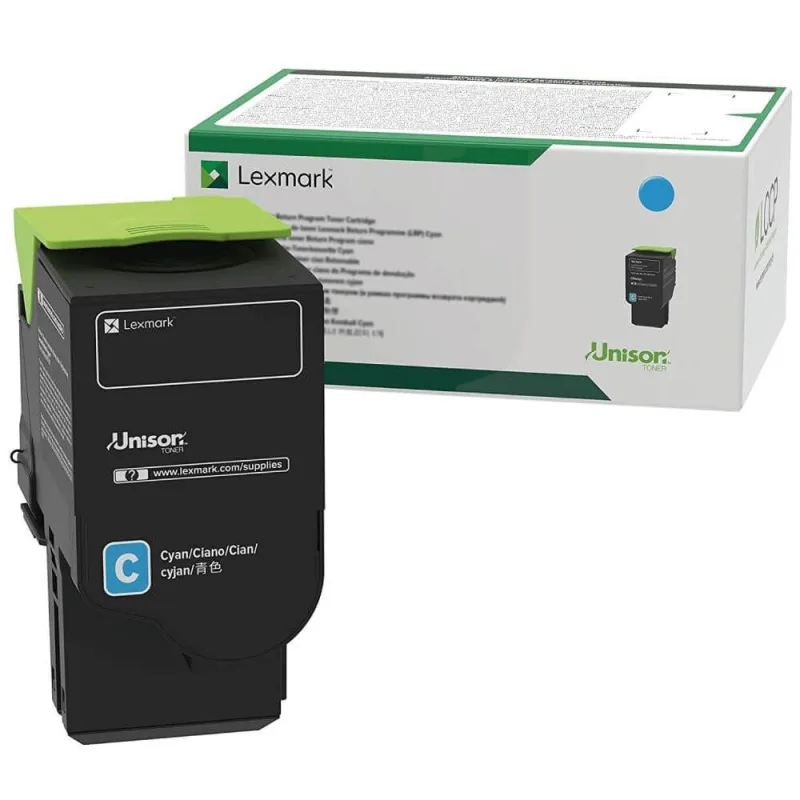 LEXMARK toner azurová pro CS632, CX635 z programu Lexmark return…