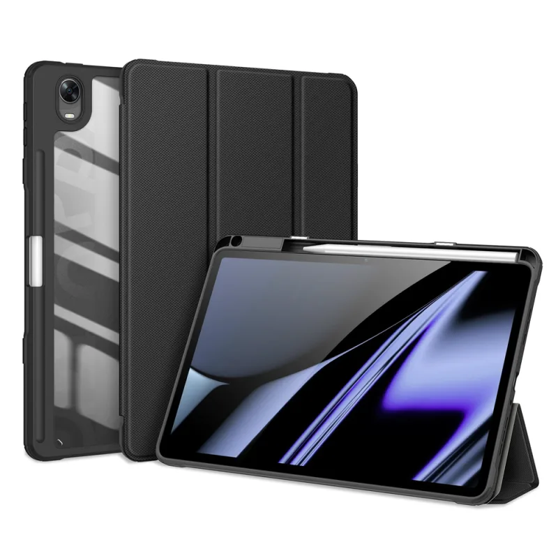 Dux Ducis Toby Armored Flip Smart Case pre Oppo Pad s držiakom na dotykové pero čierne
