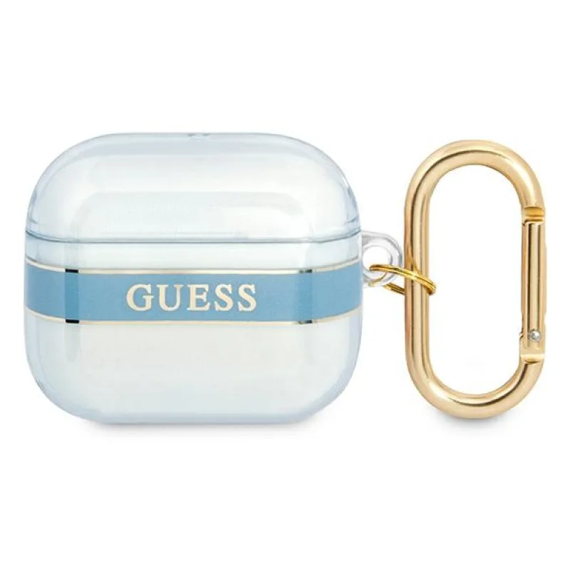 Guess GUA3HHTSB kryt AirPods 3 blue/blue Strap Collection