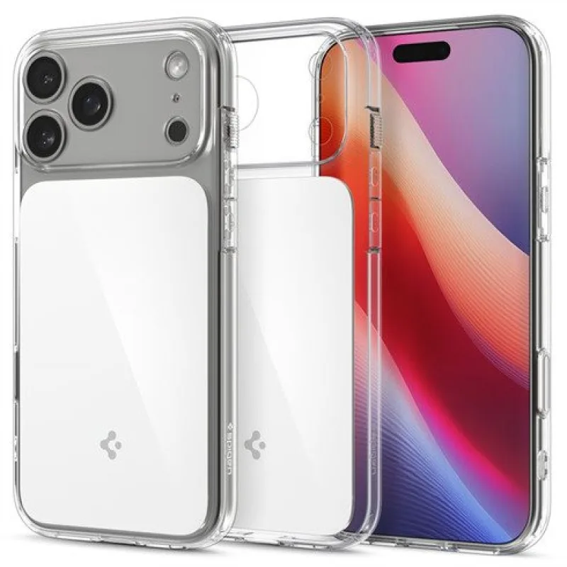 Spigen kryt Ultra Hybrid T Magsafe pre iPhone 17 Pro Max - Glossy White…