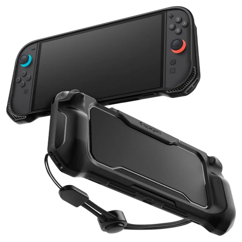 Puzdro Spigen Rugged Armor pre Nintendo Switch 2 – matné čierne