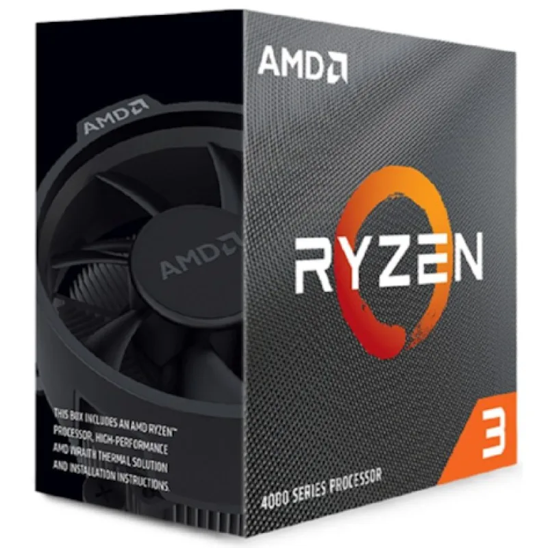 AMD/ R3-4100/ 4-Core/ 3, 8GHz/ AM4 100-100000510BOX