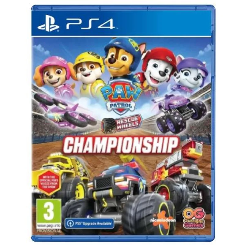 Paw Patrol Rescue Wheels: Championship [PS4] PS4
