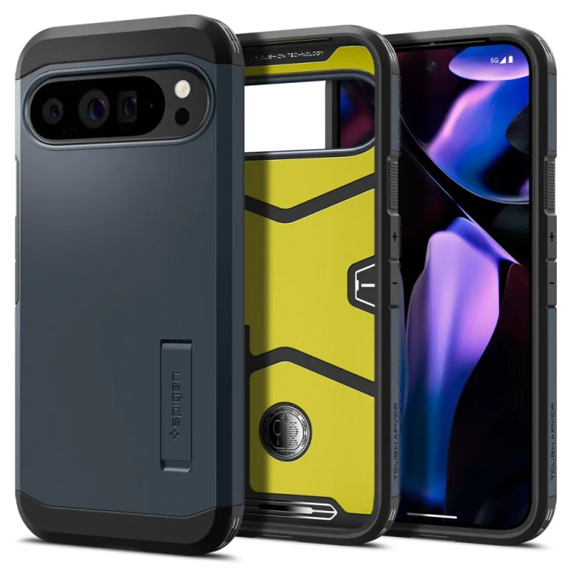 Puzdro Spigen Tough Armor pre Google Pixel 9 Pro XL - grafitové