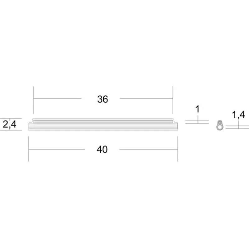 Trubičková Ochrana Optického zvaru 40mm Premium OPTIX Transparent 100 Ks…