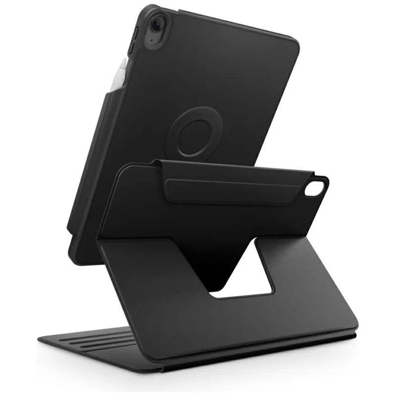 Uniq Rovus Snapmount Magnetic 360 rotačné odnímateľné puzdro pre iPad Air 11" 2024 / 2025 / iPad Air 10,9" 2020 / 2022 - čierne