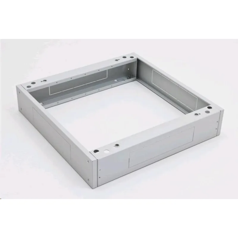 Podstavec 600x600 s filtrom 1x pre RDA sivý RAC-PO-X66-XD