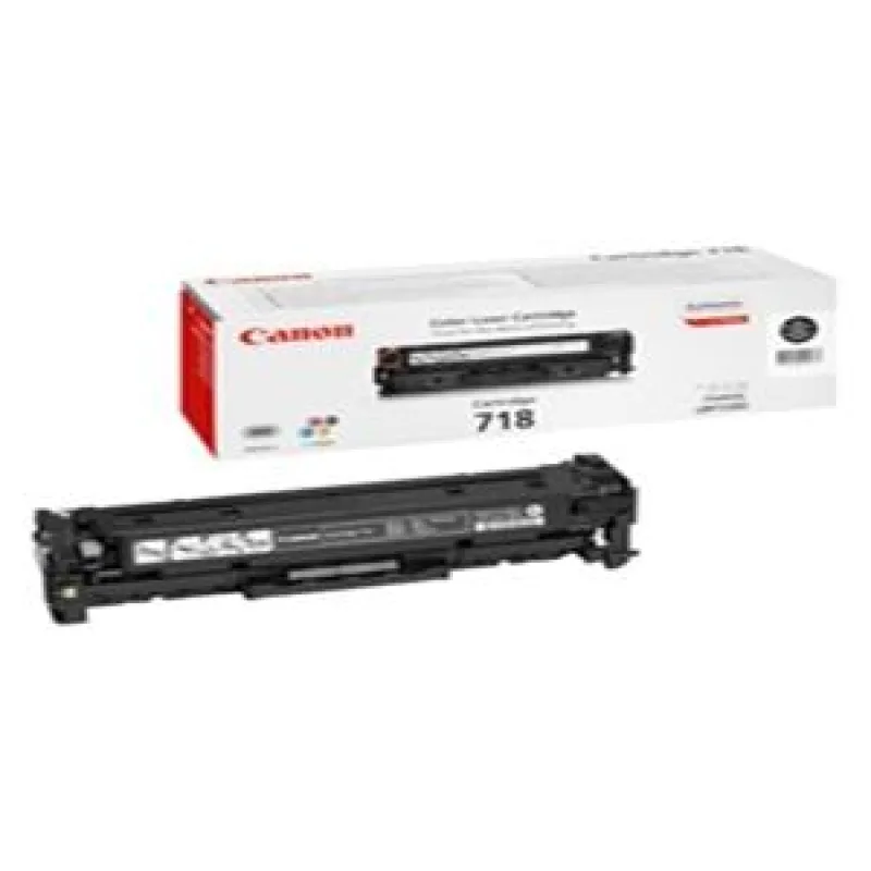 Canon toner CRG-718BK, čierny 2662B002