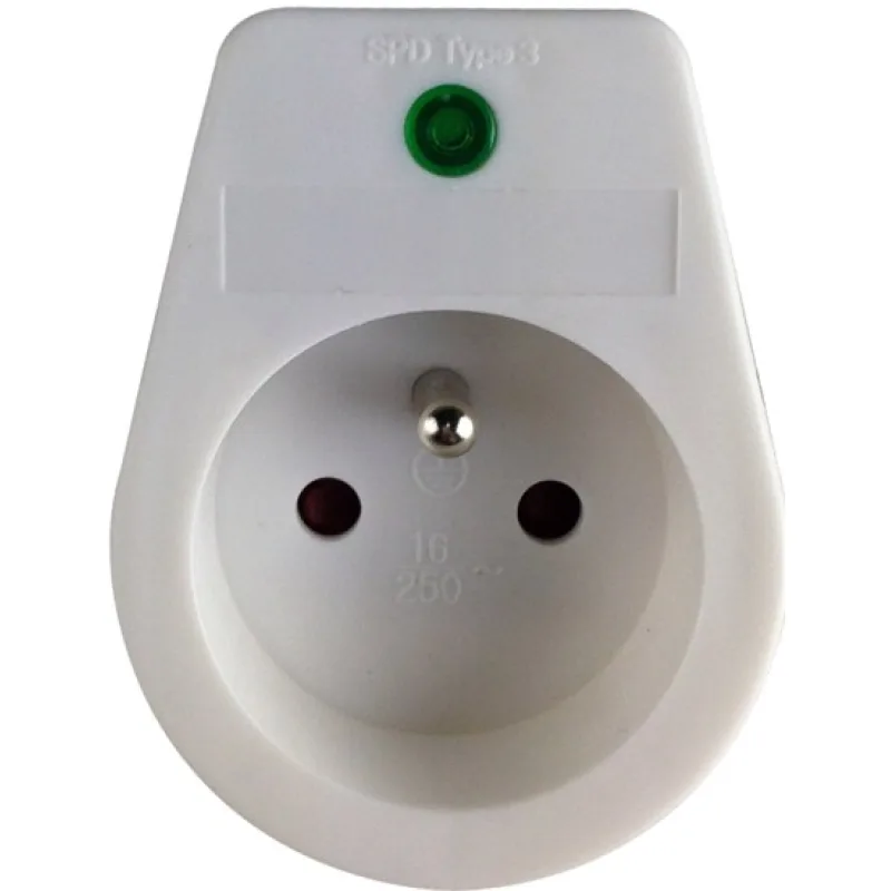 Solight prepäťová ochrana do zásuvky, 236J, 1 zásuvka, kontrolka PO20