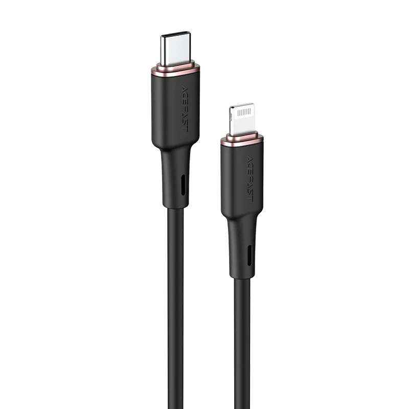 Acefast kábel MFI USB typ C - Lightning 1,2 m, 30 W, 3A čierny (C2-01 čierny)