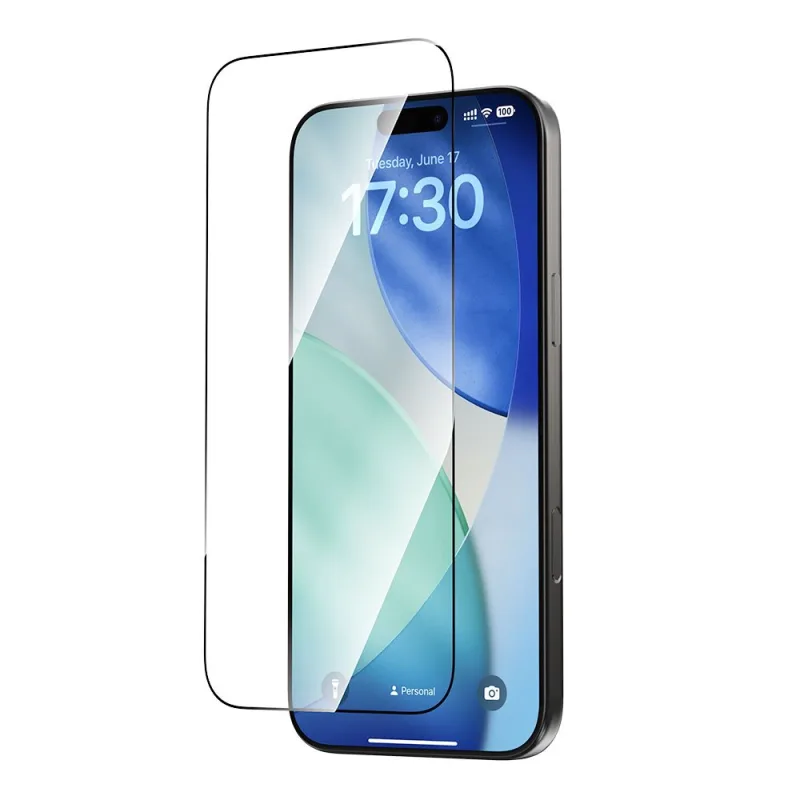 Devia ochranné sklo Star Series pre iPhone Air - Black Frame 6942297132467