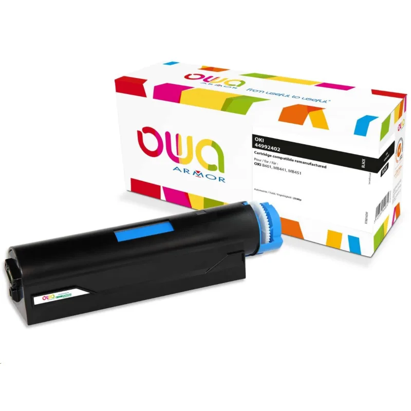 OWA Armor toner pre OKI Laserjet B401/ MB451, 2500 strán, 44992402, …