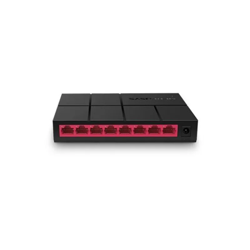 8-Port Gigabit Desktop Switch SPEC: 8× Gigabit Ports, Plastic Case…