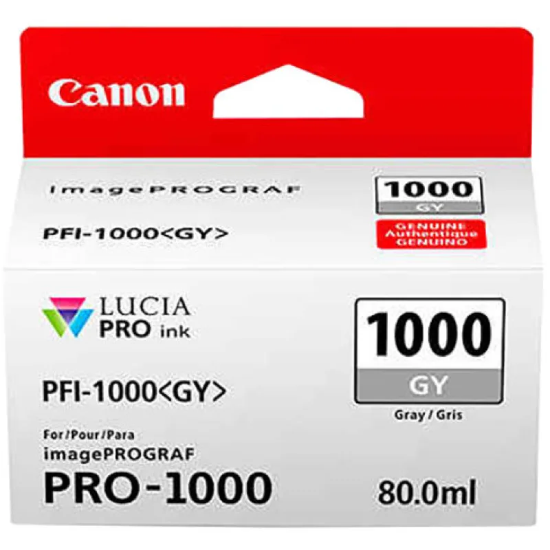 Canon PFI-1000 GY, sivý 0552C001