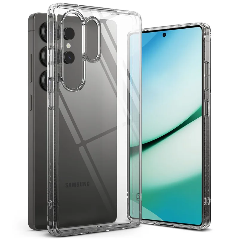 Puzdro Ringke Fusion pre Samsung Galaxy S25 Ultra – priehľadné