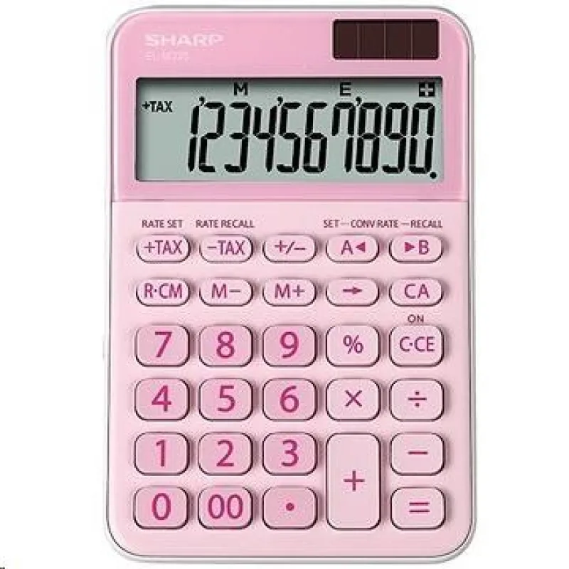 SHARP kalkulačka - ELM335BPK - růžová SH-ELM335BPK