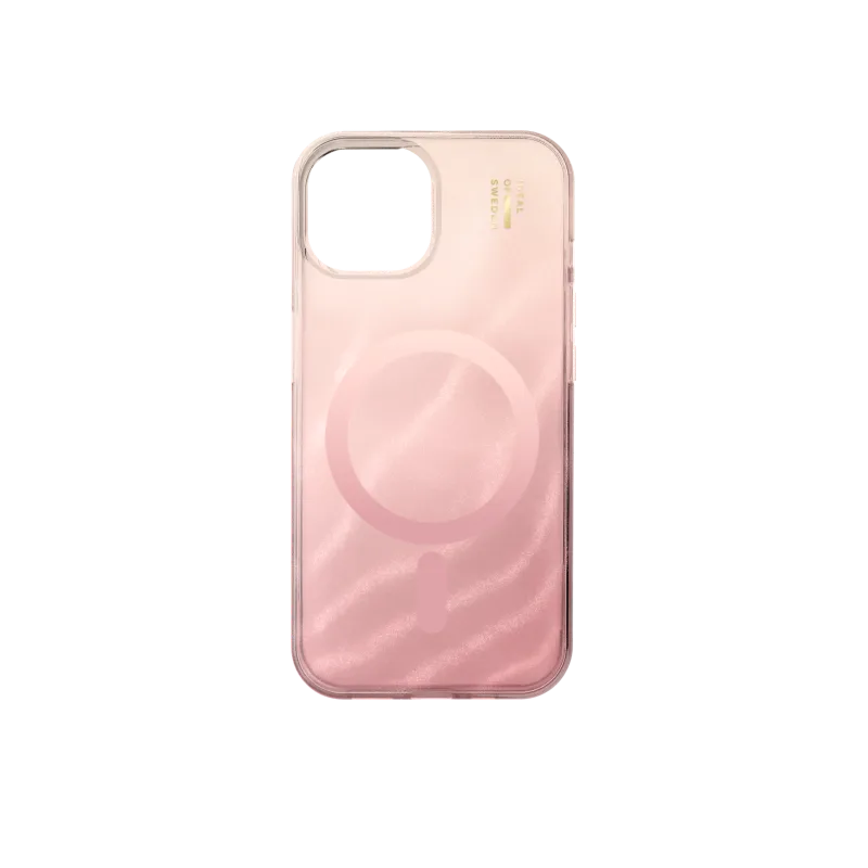 iDeal Fashion Clear Case MagSafe iPhone 13/14/15/ 16e Rose Blush