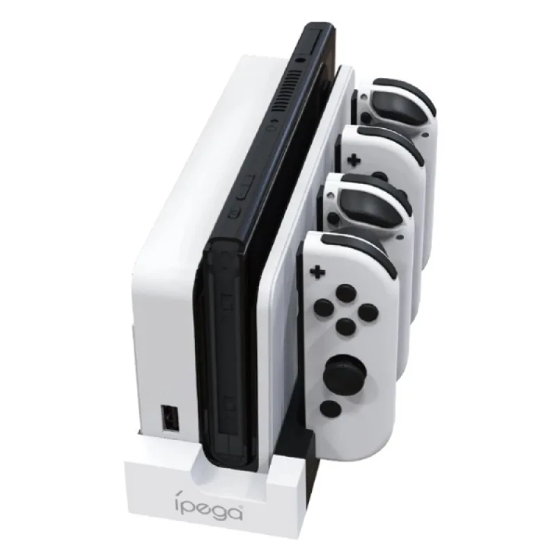 iPega 9186 Charging dock for Nintendo Switch Joy-con, white black…