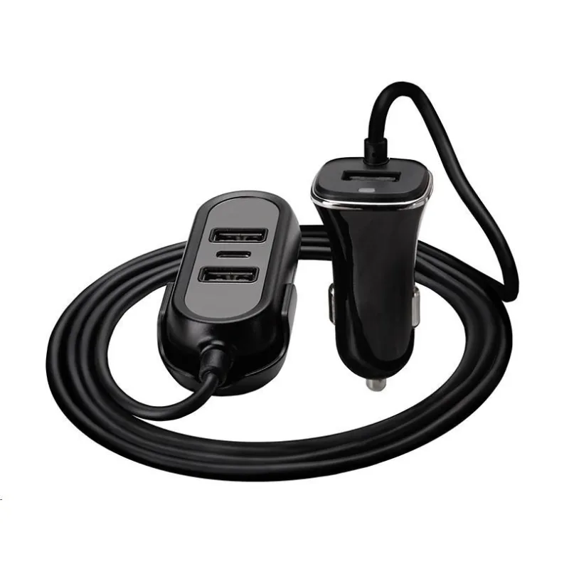 TRACER nabíječka do auta 12-24V Multicharge 3xUSB 7, 2A + PD 18W…