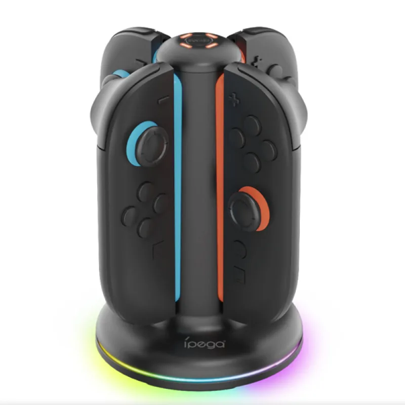 iPega SW2052 Charging dock for Nintendo Switch 2 Joy-con with RGB, black