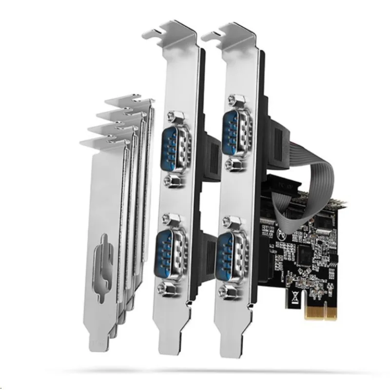 AXAGON PCEA-S4N, PCIe radič - 4x sériový port (RS232) 250 kbps, vrátane…