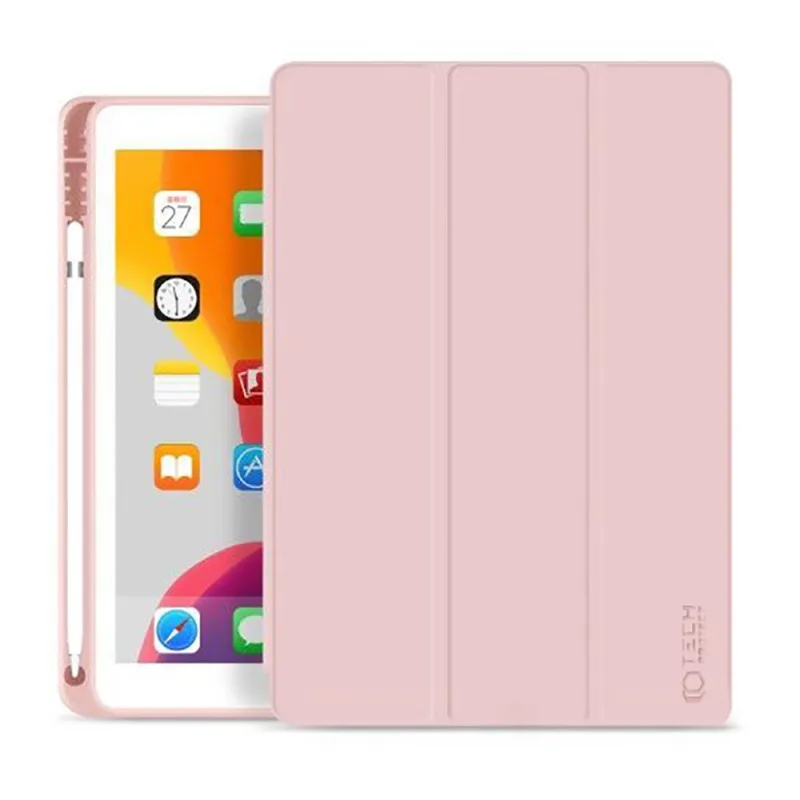 Puzdro na pero Tech-Protect SC pre iPad 10,2" 2019-2021 – ružové