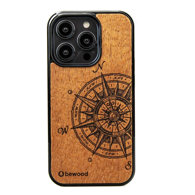 Drevené puzdro Bewood Traveler Merbau pre iPhone 15 Pro