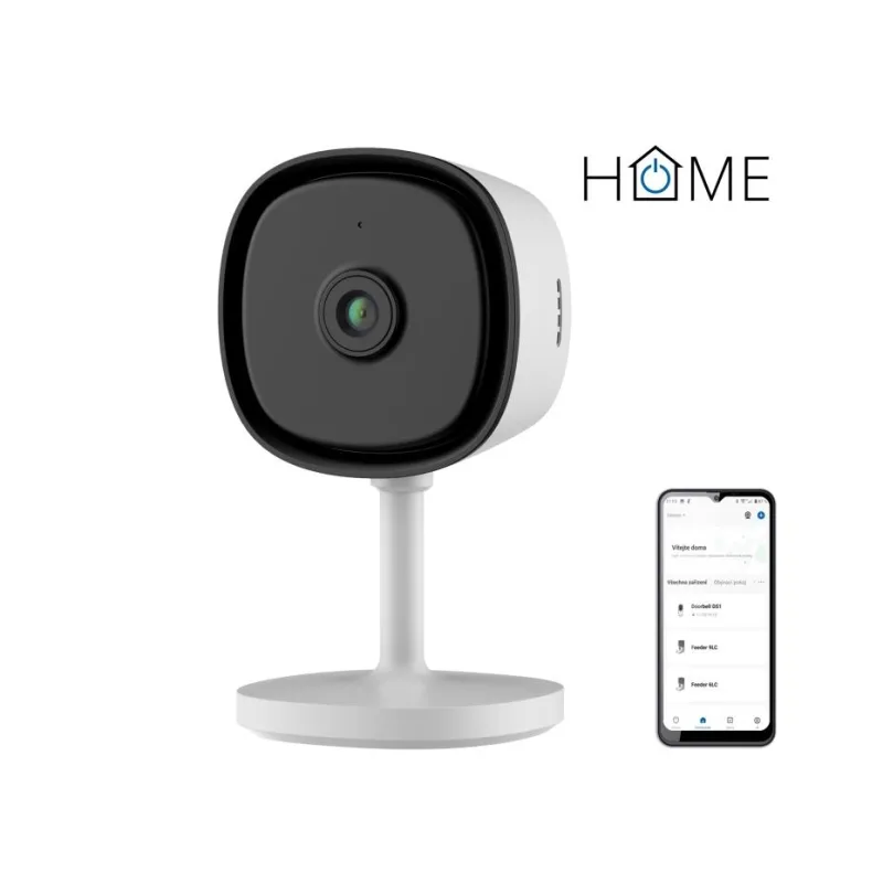 iGET HOME Camera CS1 White - WiFi IP FullHD 1080p kamera, nočné videnie,…