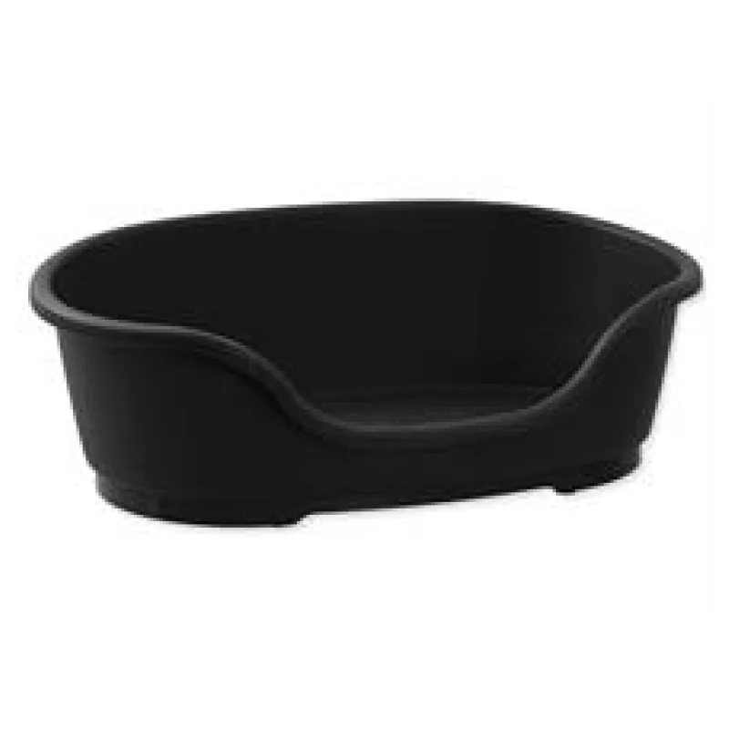 Pelíšek DOG FANTASY plastový černý 70 cm