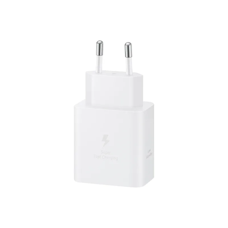 Samsung USB-C 45W Cestovní nabíječka + USB-C Datový Kabel White EP…