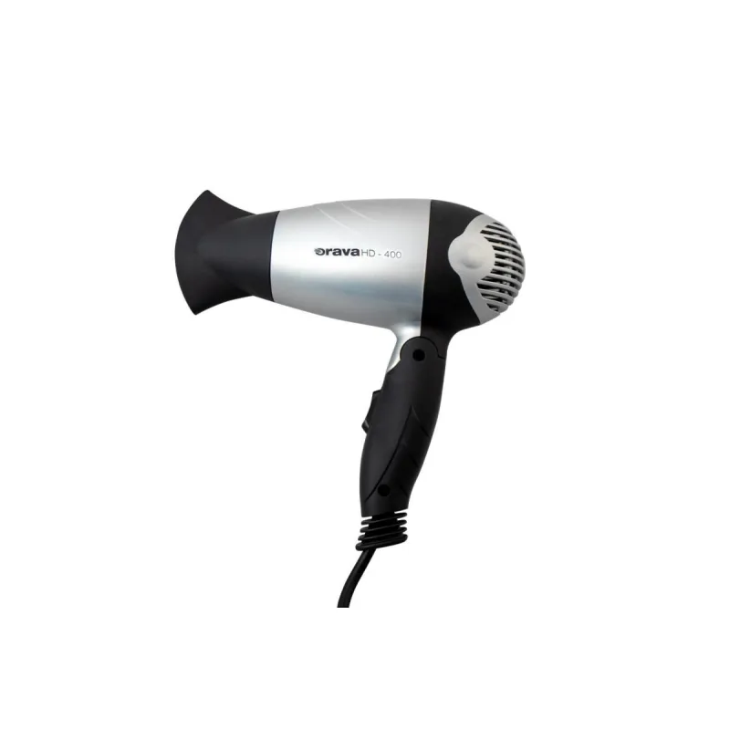 Orava HD-400/ S cestovní fén, 1100 W, 2 úrovně výkonu, rovnoměrná…
