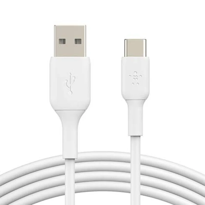 BELKIN kábel USB-C - USB-A, 1m, biely CAB001bt1MWH
