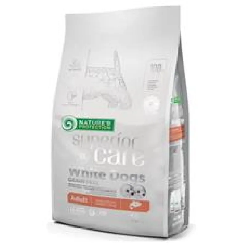 Nature’s Protection Superior Care Dog Dry White Dogs Small Breeds Grain Free Salmon 10 kg