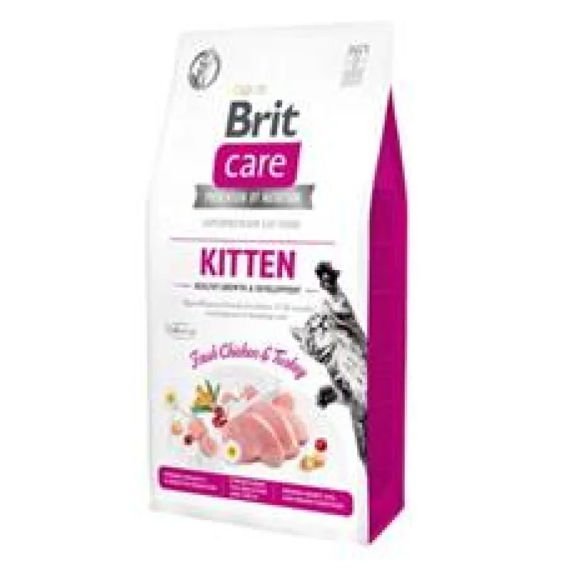 Brit Care Cat GF Kitten Healthy Growth&Development 2 x 7 kg