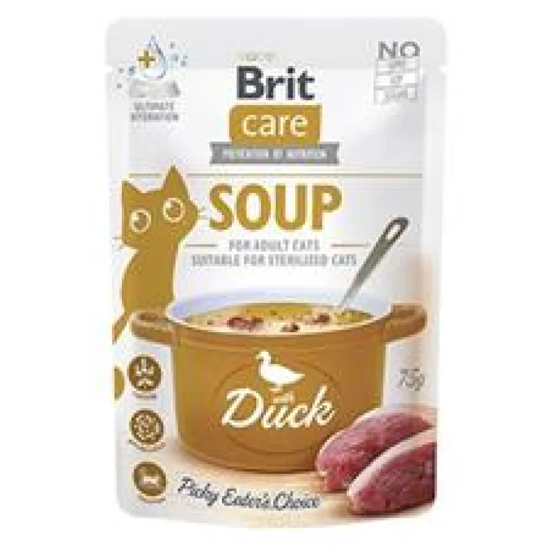 Brit Care Cat Soup with Duck 75 g