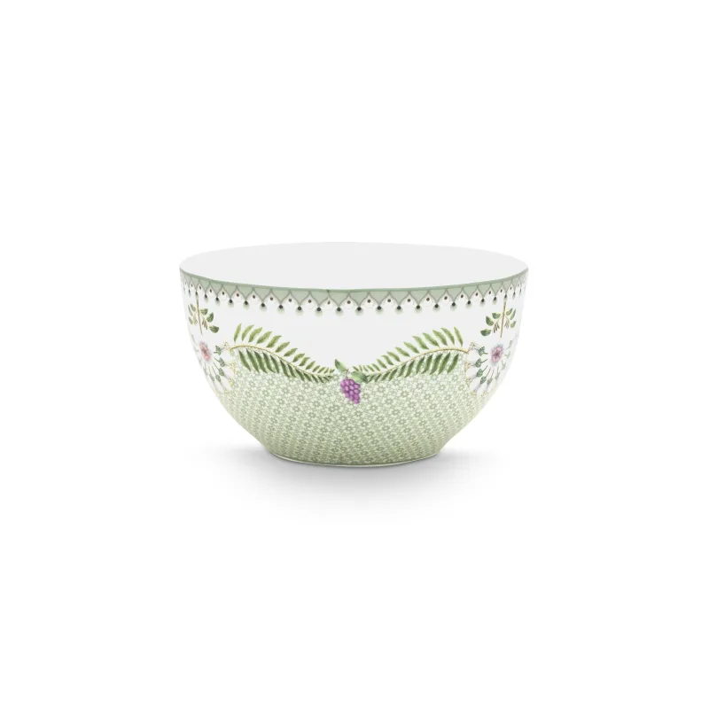 Pip Studio Lily & Lotus miska Ø15cm, zelená