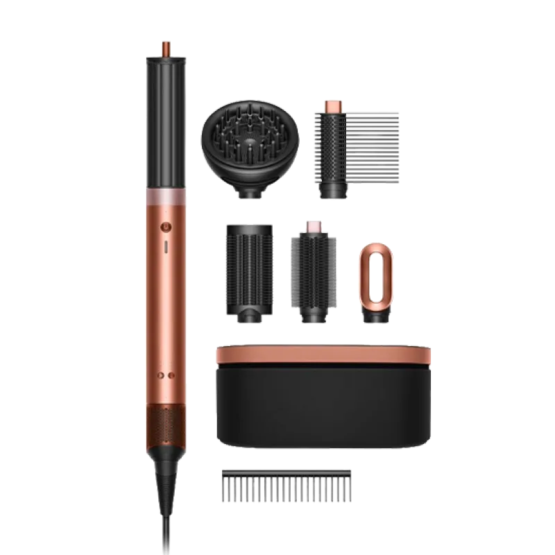 Dyson Airwrap Co-anda2x Multi-Styler and Dryer with Diffuser HS09 - Amber Silk (Gift Edition)