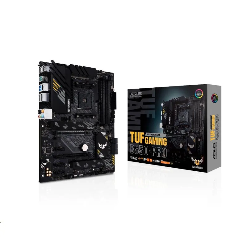 ASUS MB Sc AM4 TUF GAMING B550-PRO, AMD B550, 4xDDR4, 1xDP, 1xHDMI…