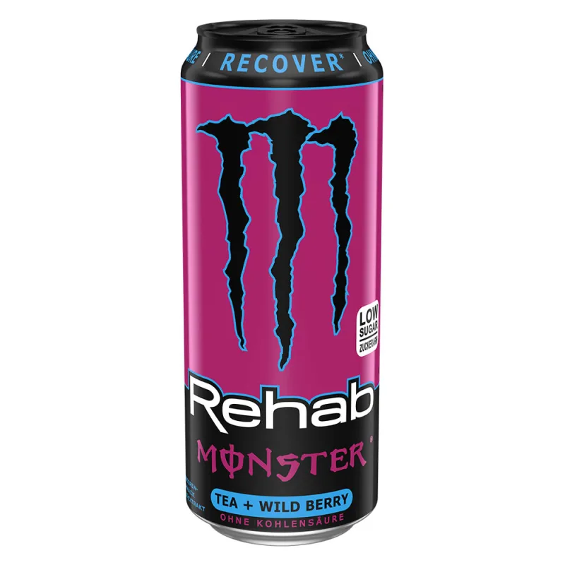 Monster Rehab Tea + Wild Berry 500ml DE