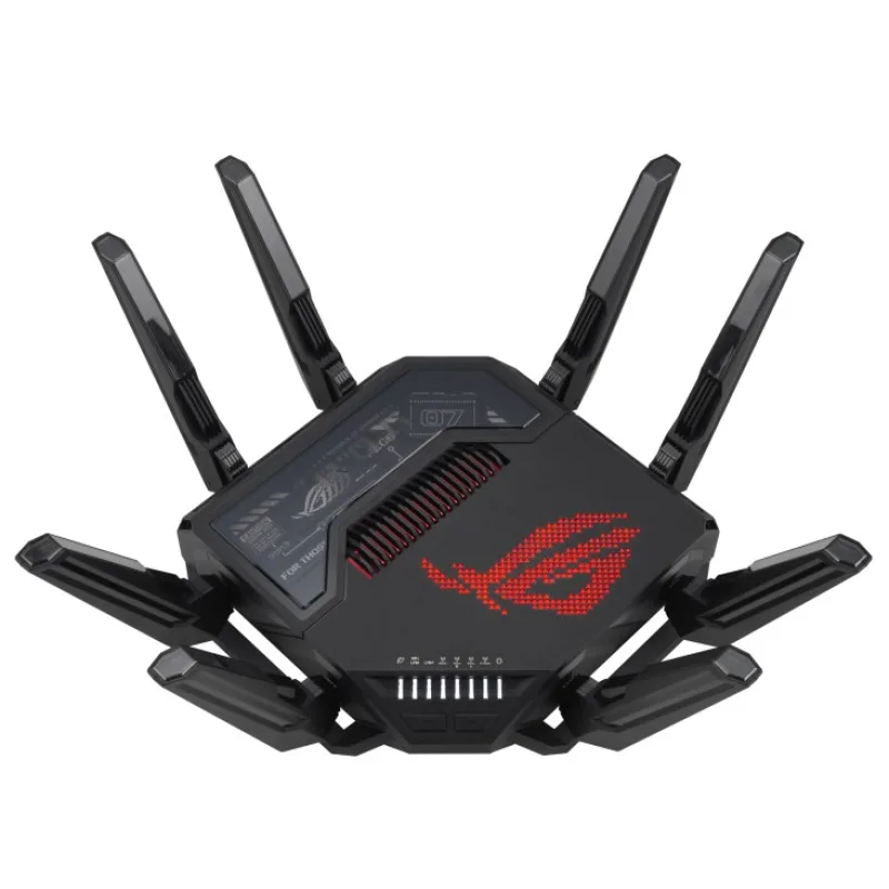 ASUS ROG Rapture GT-BE98 Gaming Router, WiFi 7, Dual 10G Ports, AURA RGB,…