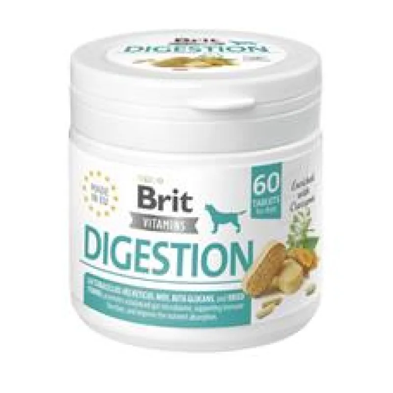Brit Dog Vitamins Digestion 120g (60tbl) 1 bal.