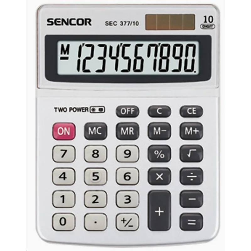 Sencor kalkulačka SEC 377/ 10 SEC 377/ 10