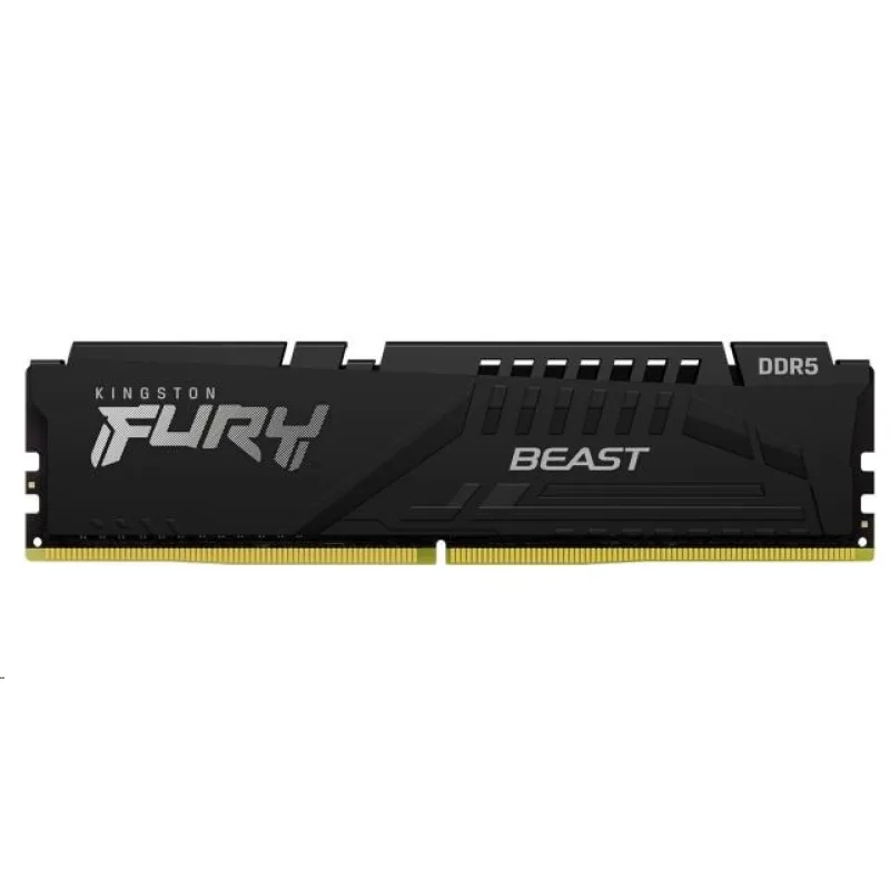 KINGSTON DIMM DDR5 32GB 5200MT/ s CL40 FURY Beast Černá KF552C40BB2-32
