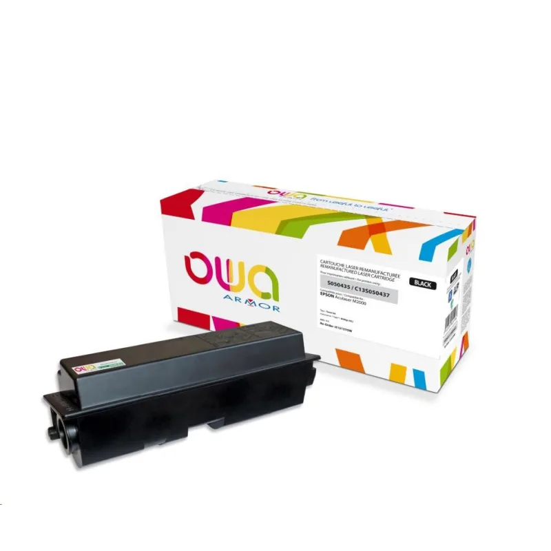 OWA Armor toner pre EPSON AL M2000, 8000 strán, C13S050437, čierna/…
