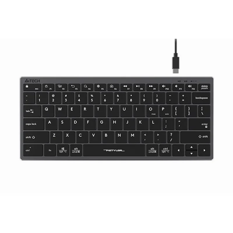 A4tech Klávesnice FX51, kancelářská klávesnice, membránová, drátová, CZ…