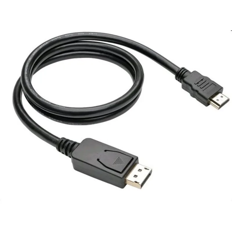 Kábel C-TECH DisplayPort/HDMI, 3m, čierny CB-DP-HDMI-3