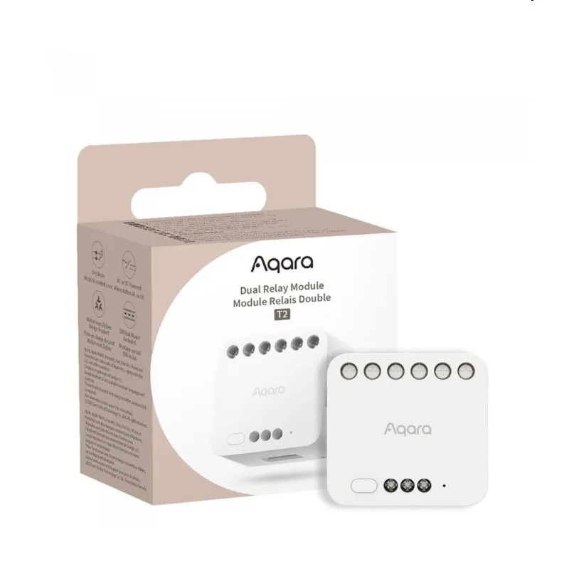 Aqara Smart Home Spínací modul T2 s Pripojenim neutrálneho vodiča DCM-K01