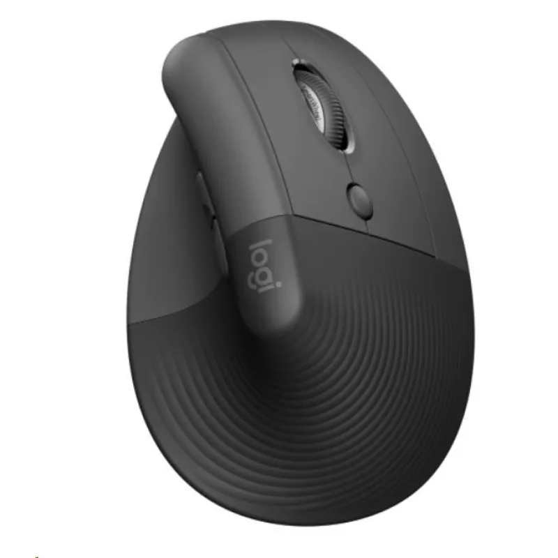 Logitech Lift Vertical Ergonomic Mouse, graphite/ black 910-006473