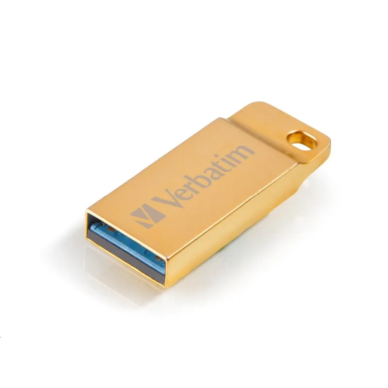 VERBATIM Flash Disk 64GB Metal Executive, USB 3.0, zlatá 99106